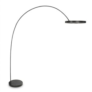 Mexlite Luna-Arc Booglamp Zwart incl. Afstandsbediening
