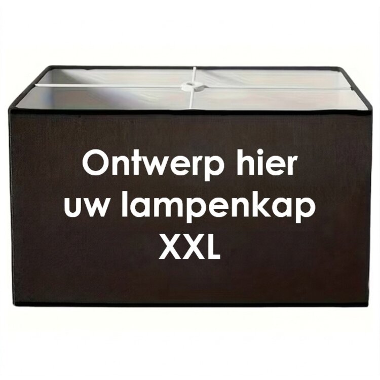 Lampenkap op maat Kubus XXL