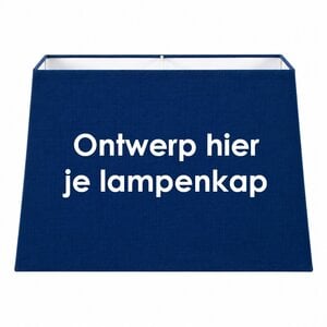 Rechthoekige lampenkap op maat