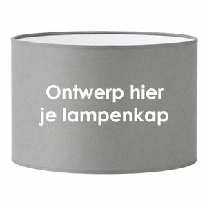 Ovale lampenkap op maat Elips