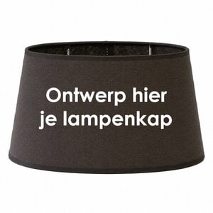 Ovale lampenkap op maat Ovaal Schuin