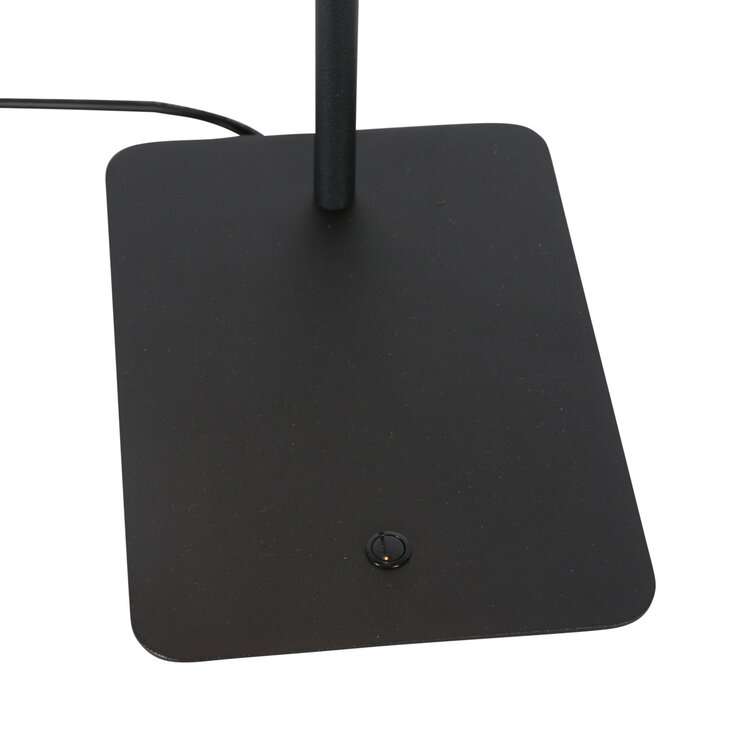 783 Belluno 4589ME – Zwart Messing tafellamp met dimfunctie