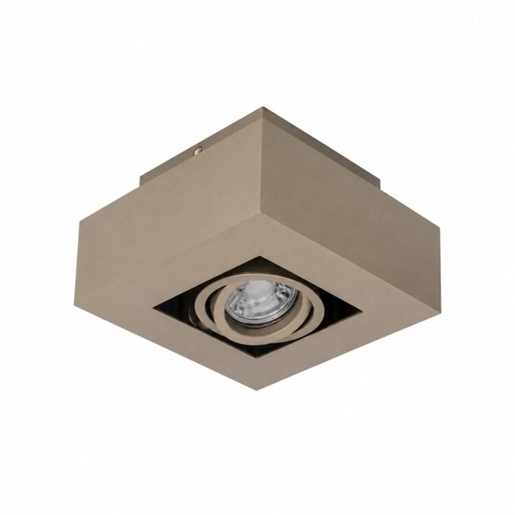 Artdelight Opbouwspot Bosco Champagne 1 Lichts GU10