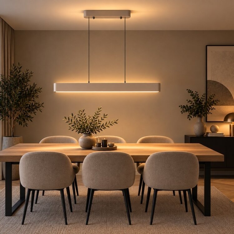 Highlight Hanglamp Quinn Up & Down 118cm Zand