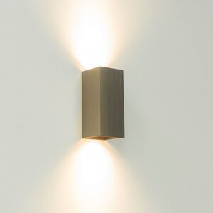 Wandlamp Dante 2 Antiek Brons GU10