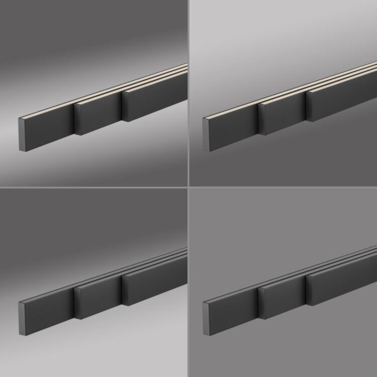 Neuhaus Adriana Square Hanglamp Antraciet Comfort Lift - Copy