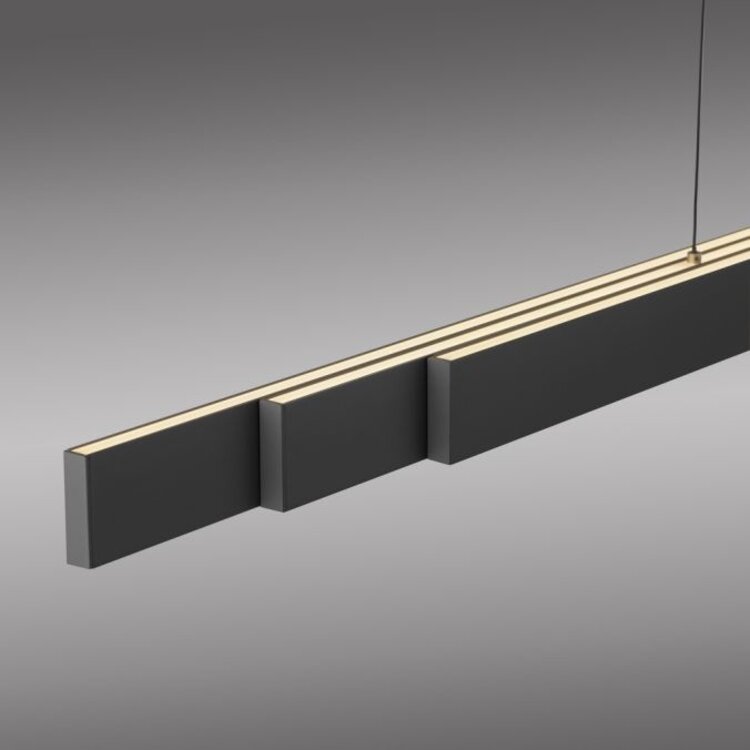 Neuhaus Adriana Square Hanglamp Antraciet Comfort Lift - Copy