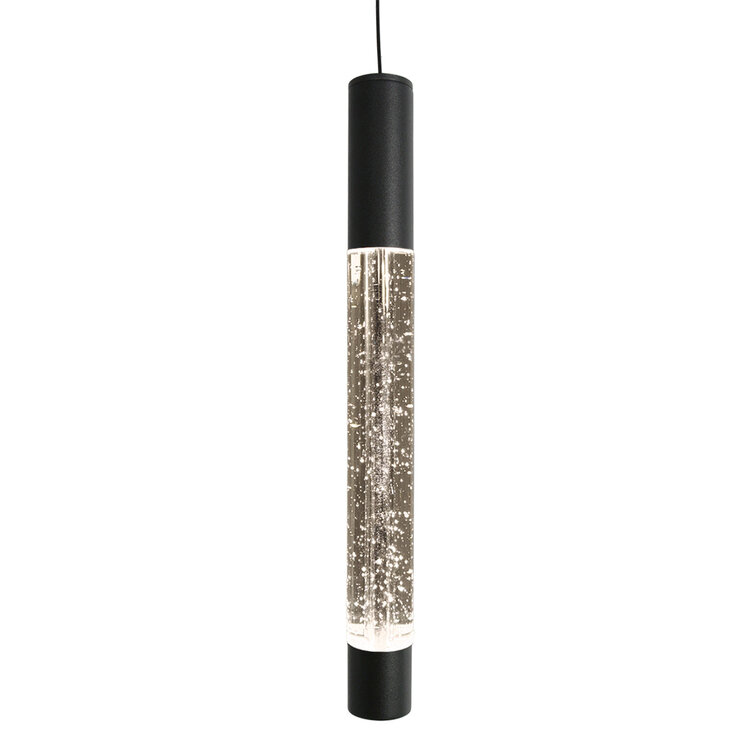 Steinhauer Hanglamp Alisio Zwart Rond 5-lichts Cable Lift & Dim to Warm