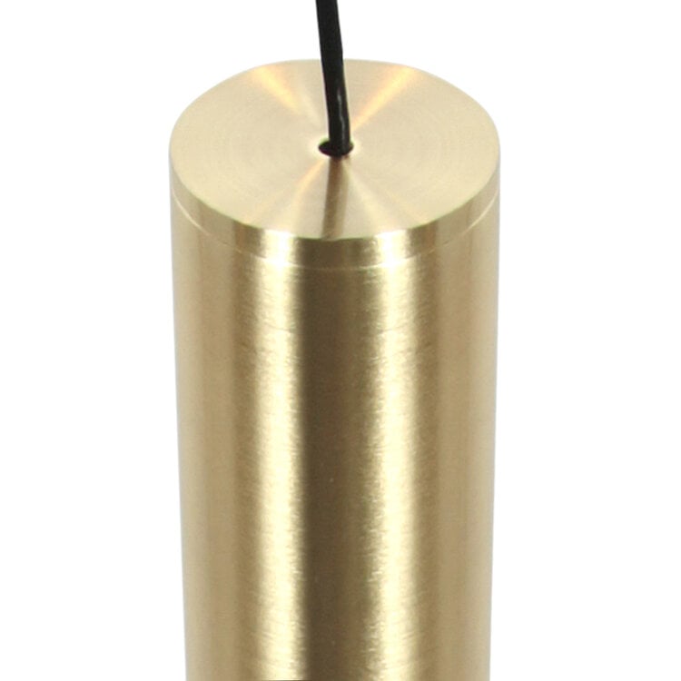 Steinhauer Hanglamp Alisio Messing 5-lichts Cable Lift & Dim to Warm