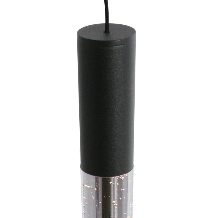 Steinhauer Hanglamp Alisio Ovaal Zwart 8-lichts Cable Lift & Dim to Warm
