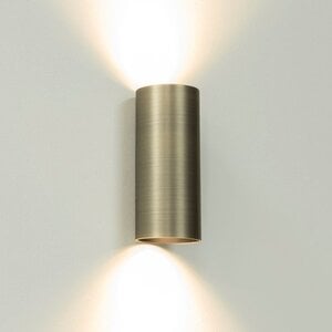 Wandlamp Roulo 2 Antiek Brons GU10