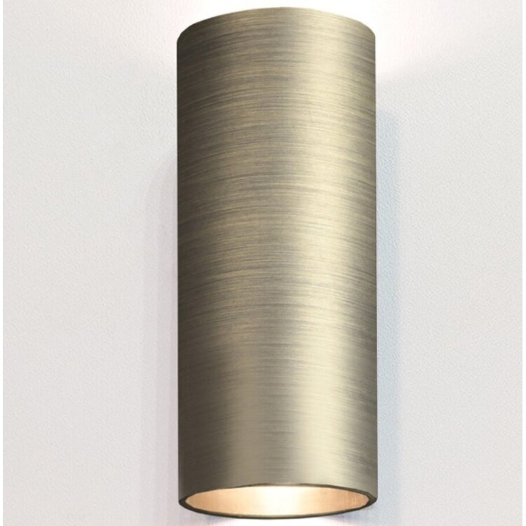 Artdelight Wandlamp Roulo 2 Antiek Brons GU10 Up & Downlight