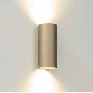 Wandlamp Roulo 2 Champagne GU10