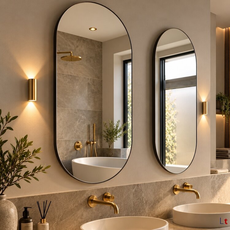 Artdelight Wandlamp Roulo 2 Goud GU10 Up & Downlight
