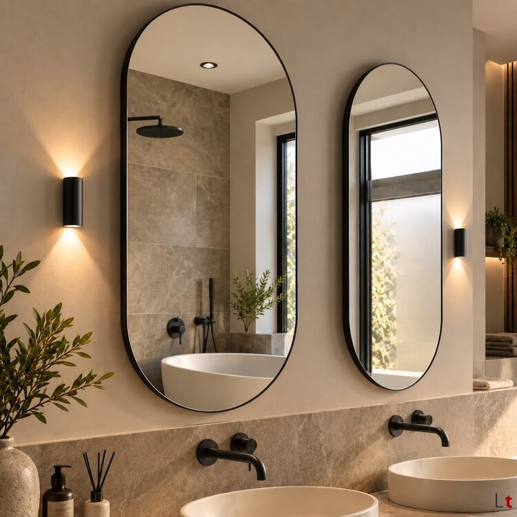 Artdelight Wandlamp Roulo 2  Zwart GU10 Up & Downlight