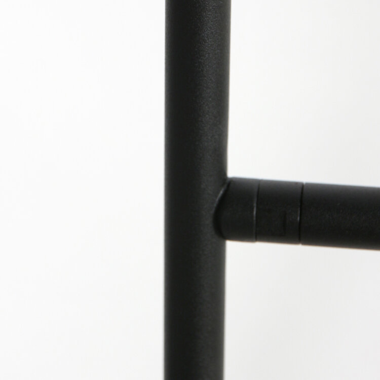 Steinhauer Vloerlamp Alisio Zwart 2-lichts Verstelbaar met Pushdimmer & Dim to Warm