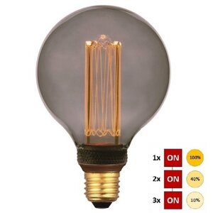 Freelight Led Lamp Smoke 95mm 4.3 Watt incl. Dimmer