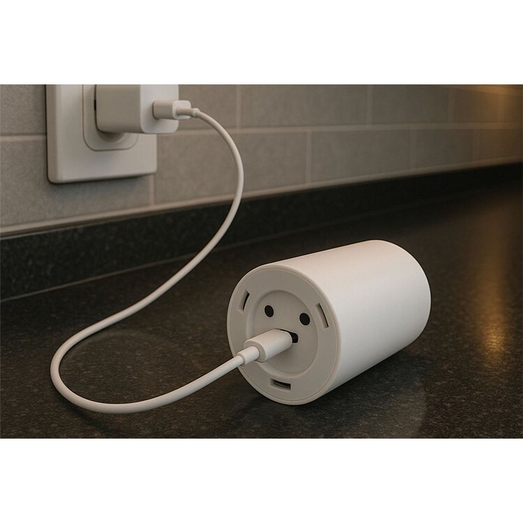Oplaadbare Led Kaarsen Off White Bewegende Vlam Incl. Afstandsbediening 2 Stuks