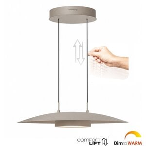 Hanglamp Lastra Creme Ø 60cm Dim to Warm