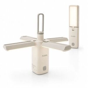 Oplaadbare Alles-in-1 Lamp FoldGlow Wit In- Outdoor