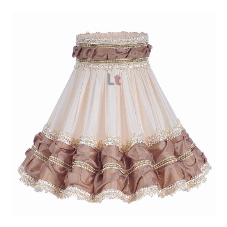 Rokkap Klassiek Doef Beige 37cm Rokkap Klassiek Doef Beige 37cm