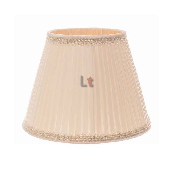 Plooikap Klassiek Creme Zalm 25cm Plooikap Klassiek Creme Zalm 25cm