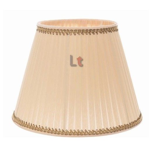Plooikap Klassiek Creme Zalm Linda 50cm Plooikap Klassiek Creme Zalm Linda 50cm