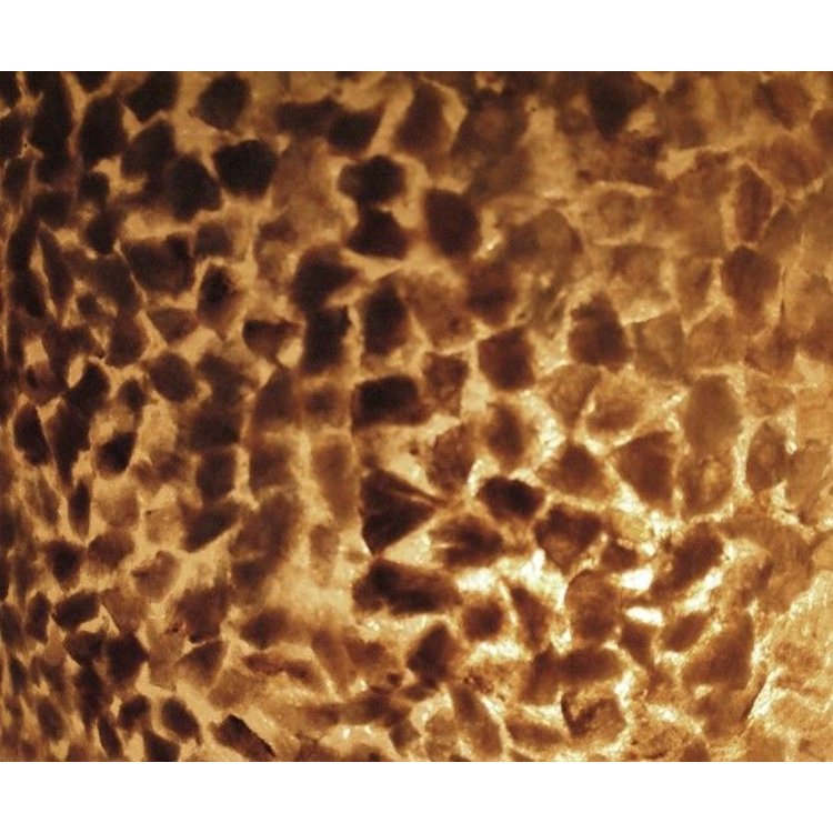Villaflor Hanglamp Wangi Gold Ball Ø 40cm 1x E27 Fitting - Capiz Schelpenlamp