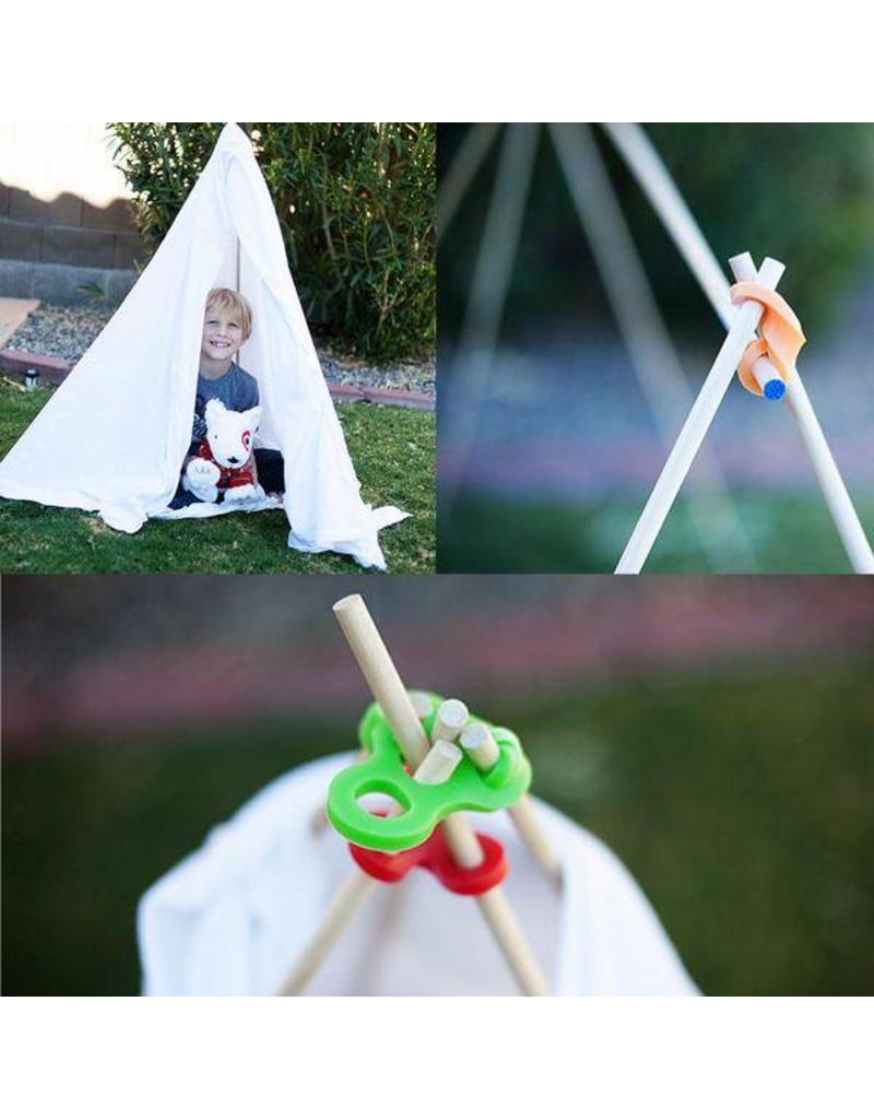 Stick-lets Playdate Set with 36 flexible connectors