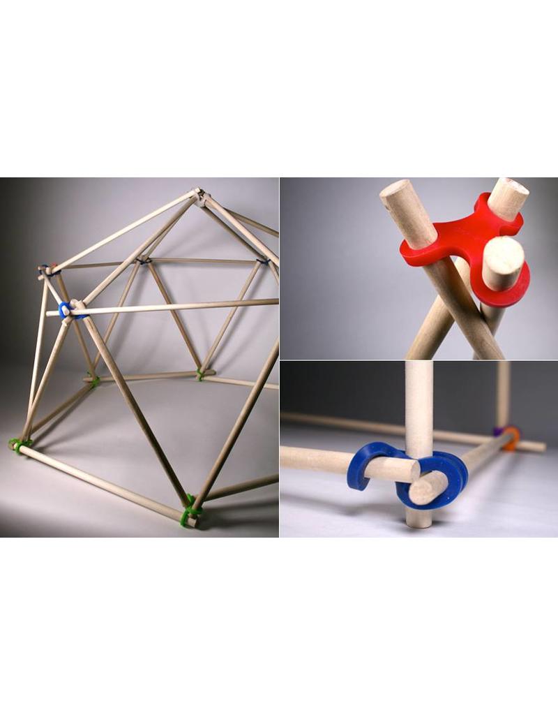 Stick-lets Small Classroom Set with 90 flexible connectors