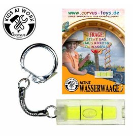 Kids at work Spirit level keychain