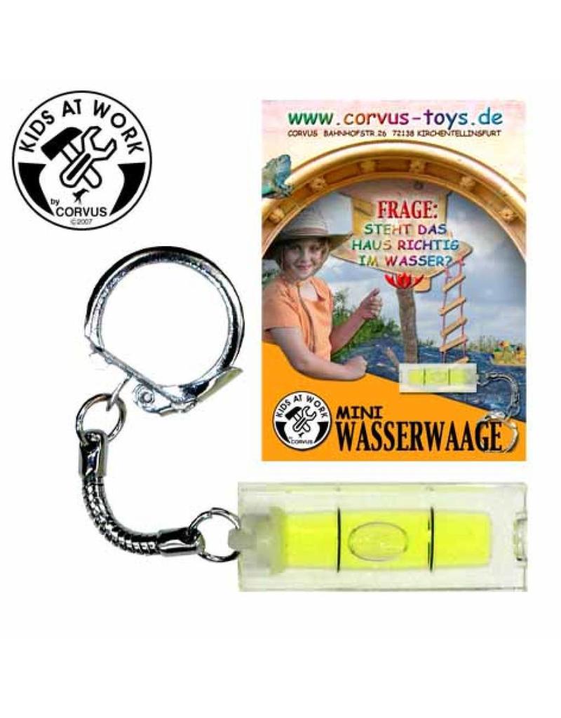 Kids at work Spirit level keychain