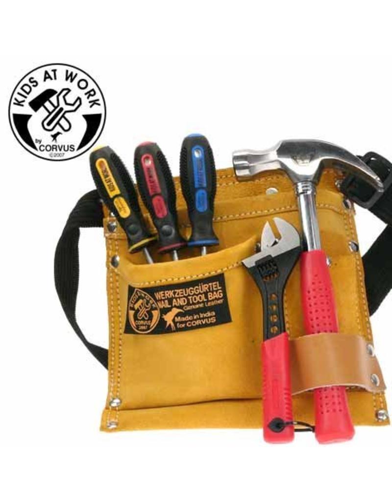 Kids at work Tool belt with screwdrivers