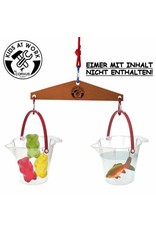 Kids at work Wooden scale