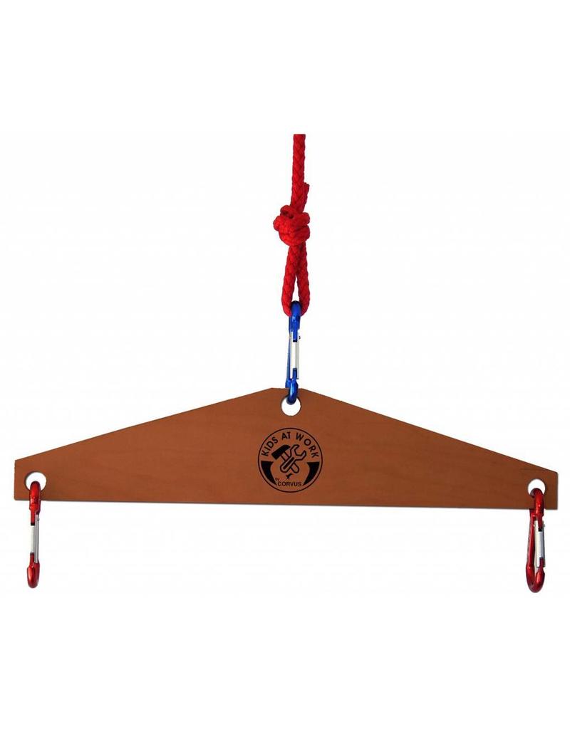 Kids at work Wooden scale