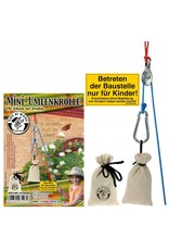 Kids at work Mini pulley with rope and bags