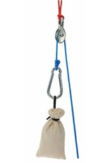Kids at work Mini pulley with rope and bags