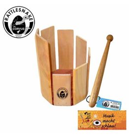Rattlesnake Wooden stirrer