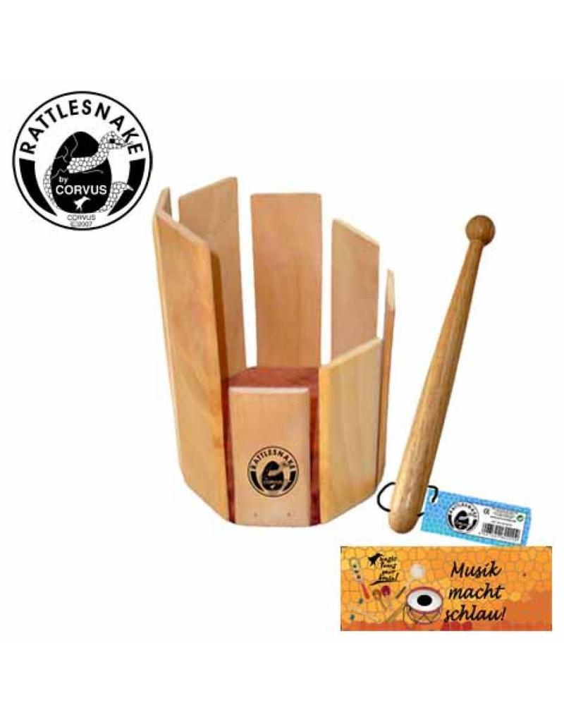 Rattlesnake Wooden stirrer