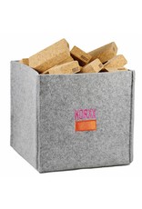 Korxx Cuboid M canvas box - 60 kurk bouwblokken