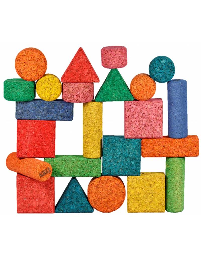 KORXX Form Mix C kurkblokken – 28 gekleurd