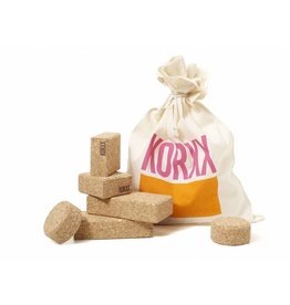KORXX Baby Set kurken bouwblokken – 10 naturel
