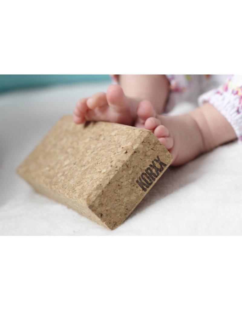 KORXX Baby Set kurken bouwblokken – 10 naturel