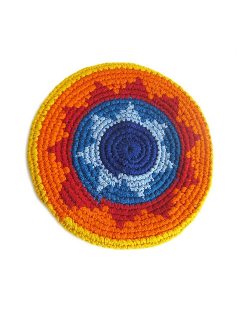 Soft flying disc, Fairtrade, made of yarn