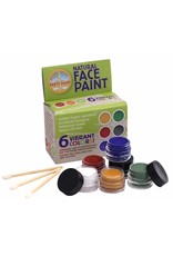 Natural Earth Paint Natural Face Paint Kit - Natuurlijke schmink in 6 kleuren