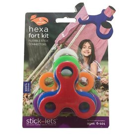Stick-lets Hexa Fort Set – 6 pieces