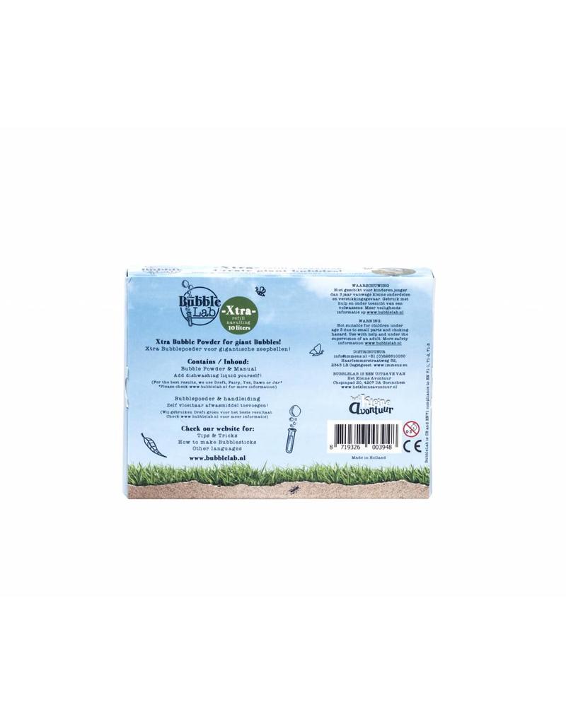 BubbleLab Xtra navulpoeder voor circa 10 liter zeepbellensop
