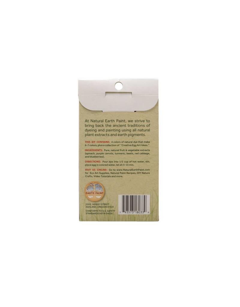 Natural Earth Paint Natuurlijke eierverf — 4 plantaardige kleurpoeders