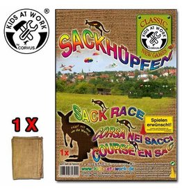 Kids at work Jute sack for sack racing