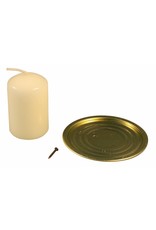 Kids at work Purchase tins for DIY tin lantern